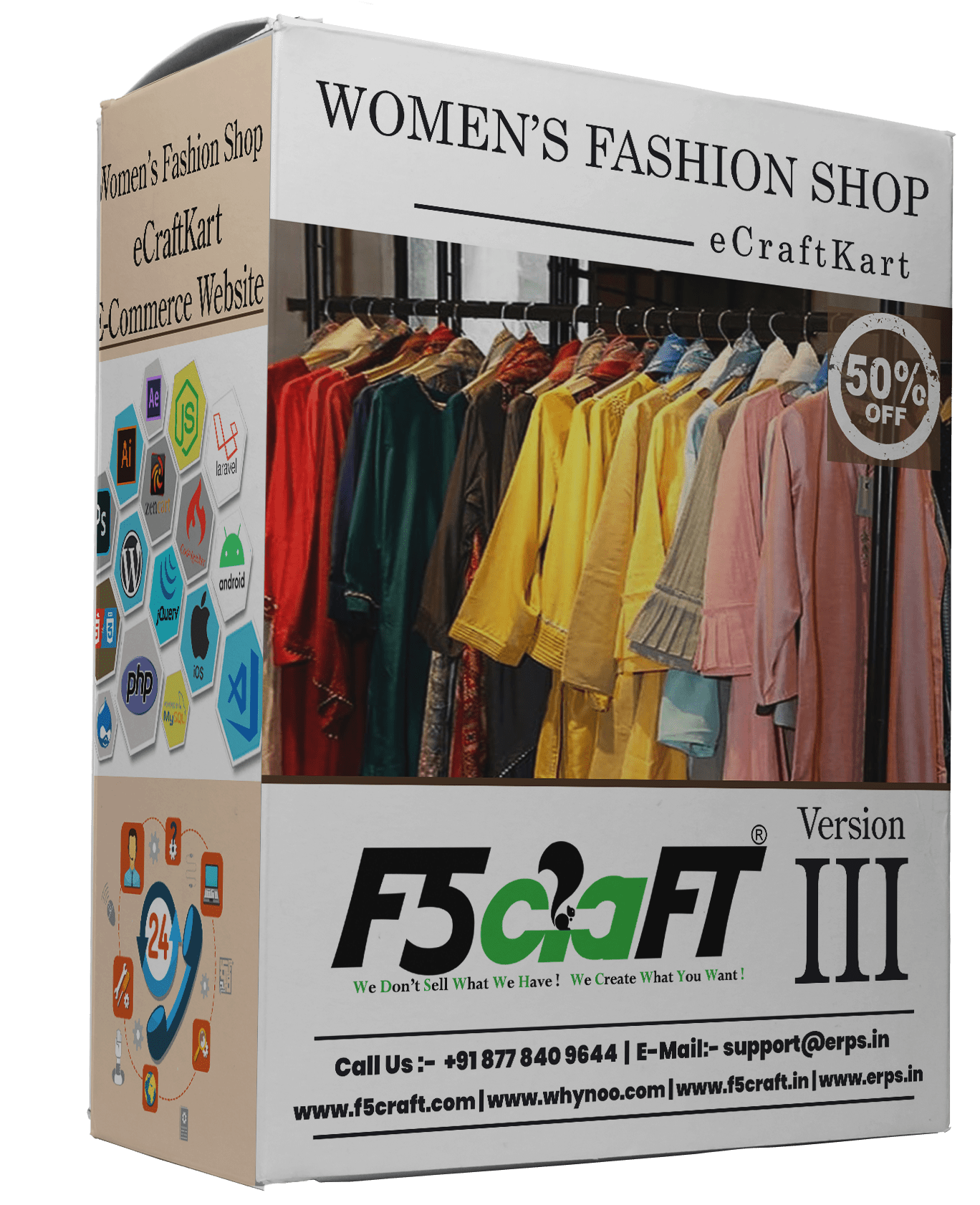 Womens Fashion Shop F5Craft E-Commerce by eCraftKart