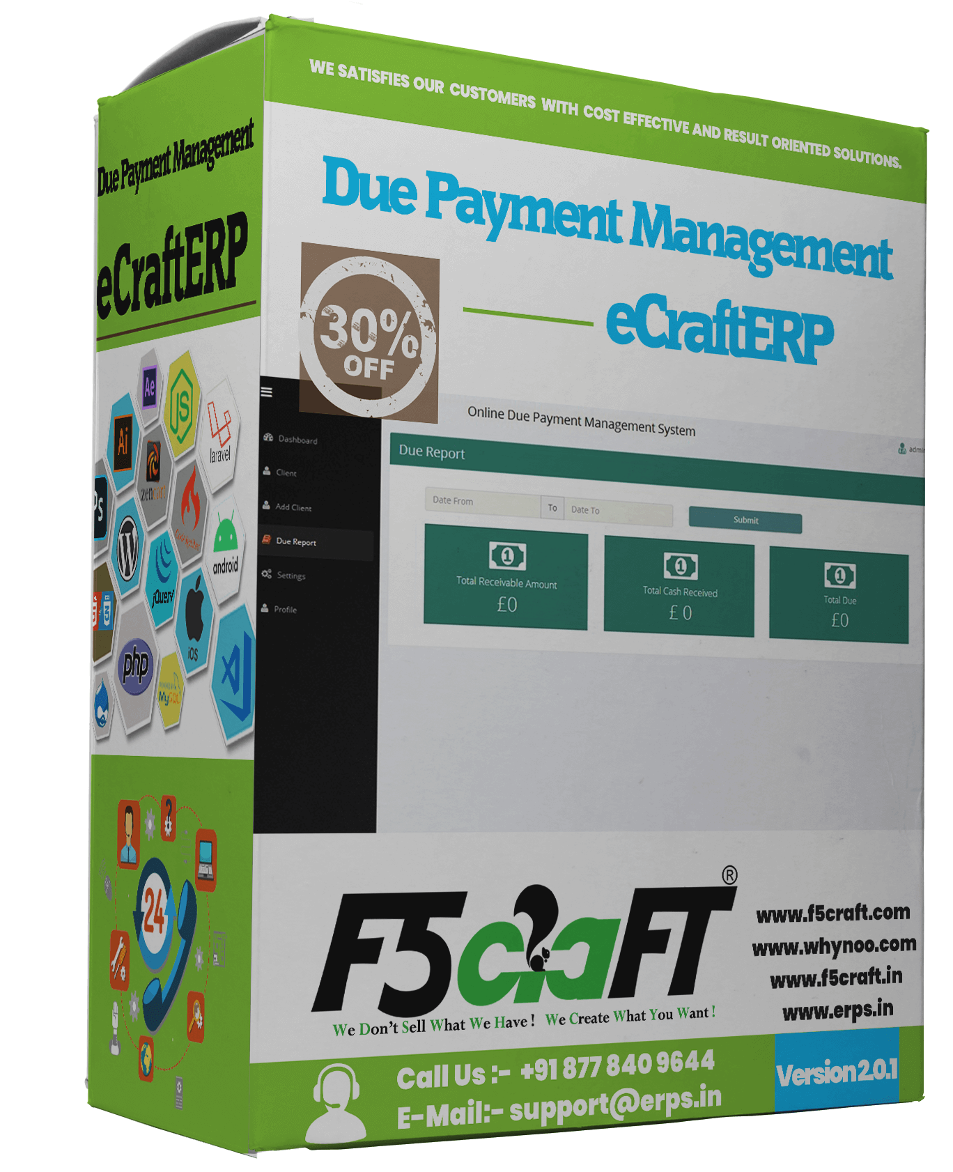 Due Payment Management F5Craft