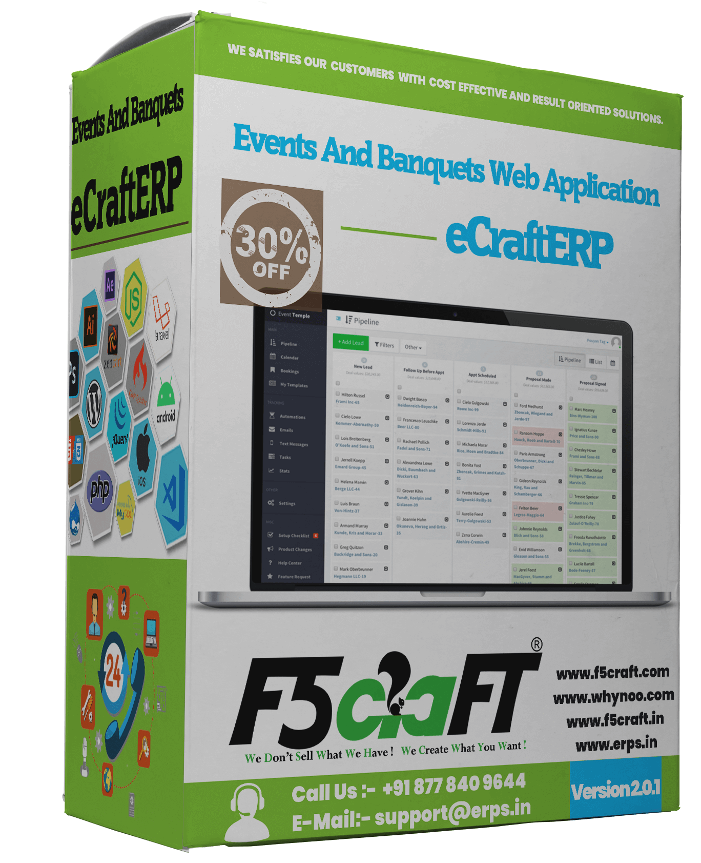 Events And Banquets Management Web Application F5Craft