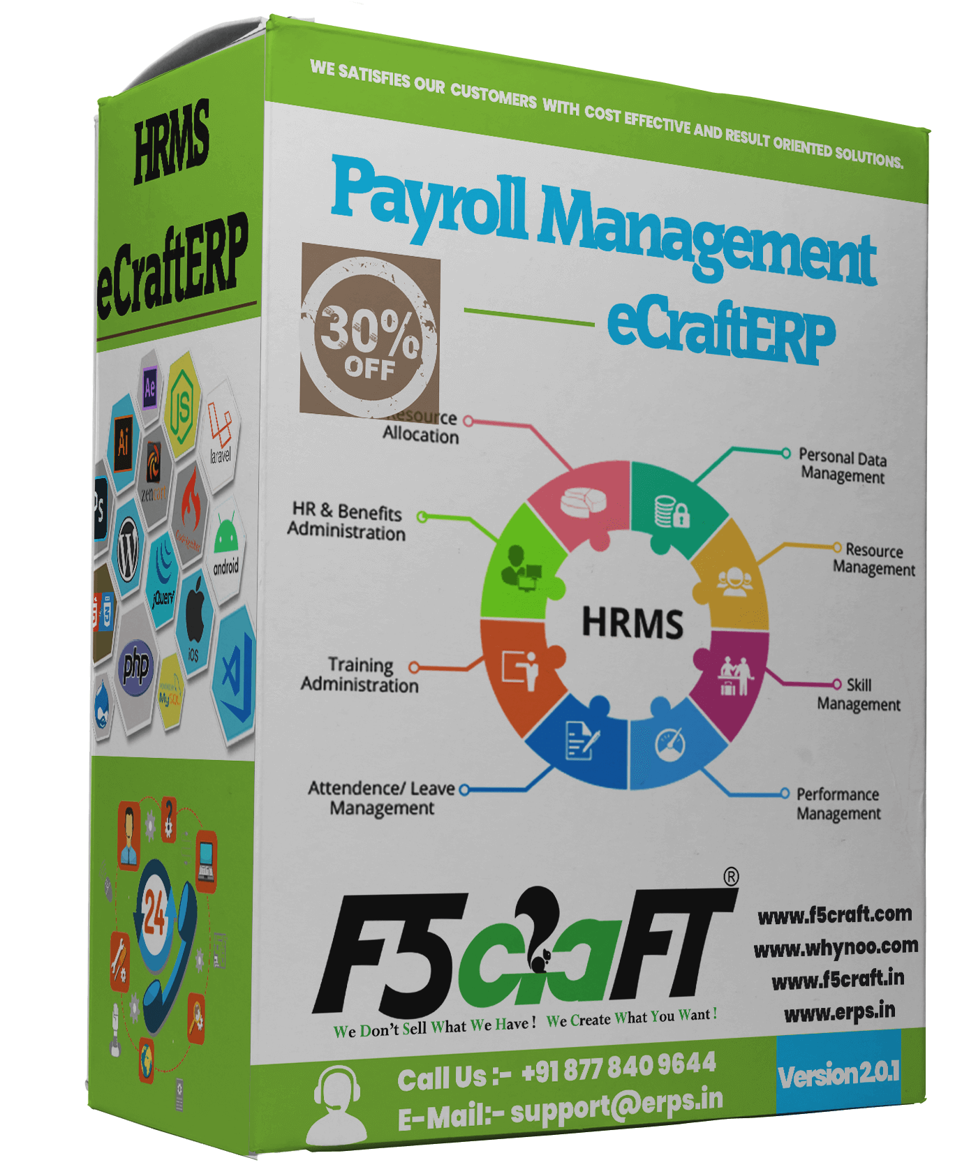 HRM & Payroll Management System F5Craft