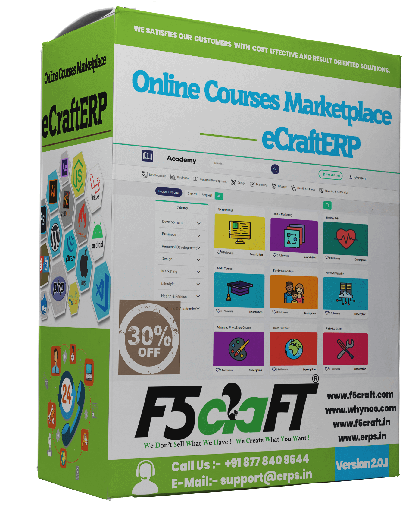 LMS & Online Courses Marketplace F5Craft