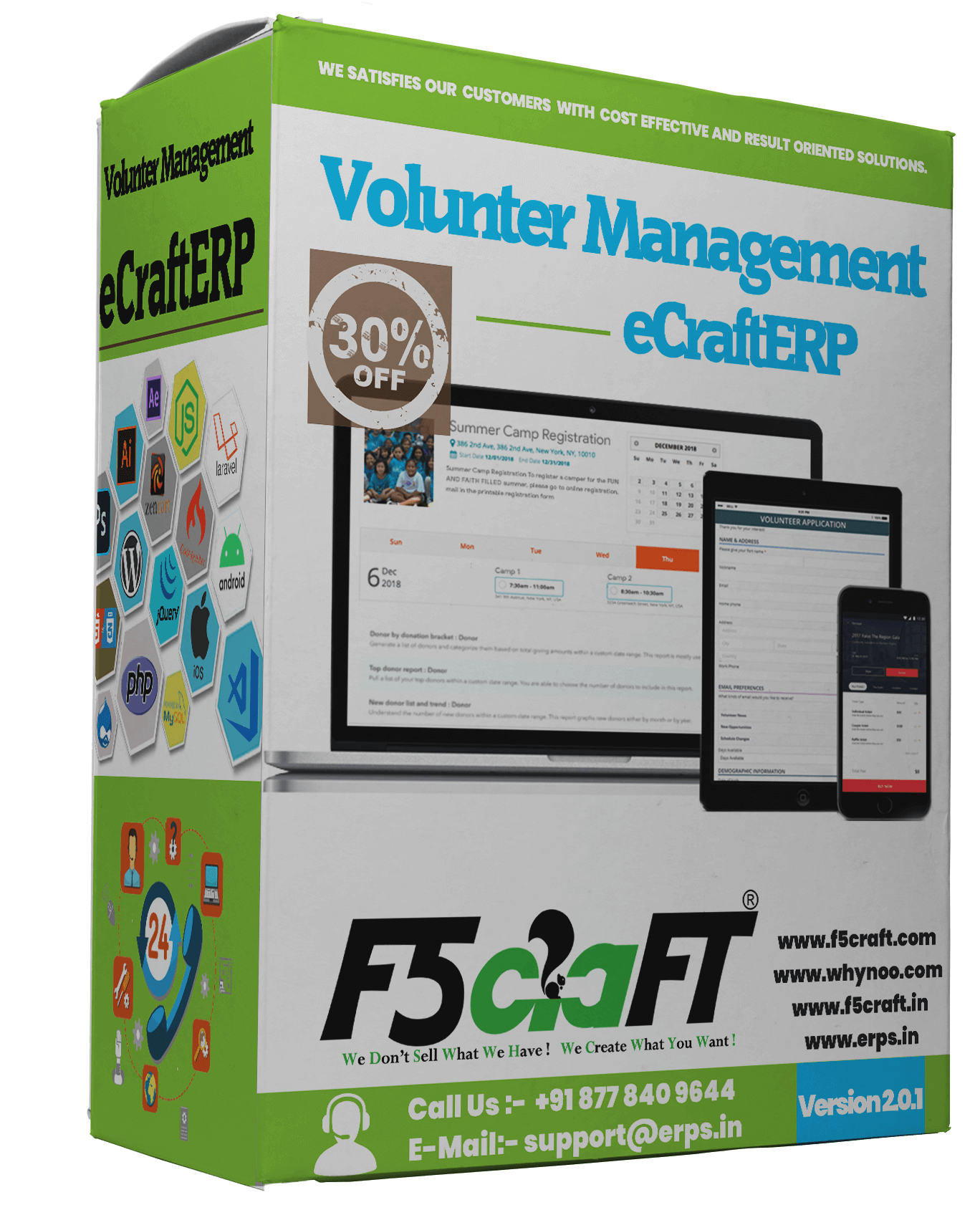 Volunter Management System F5Craft